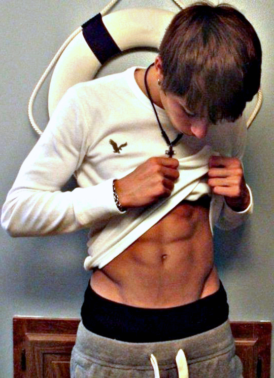 Young Teen Boys With Abs